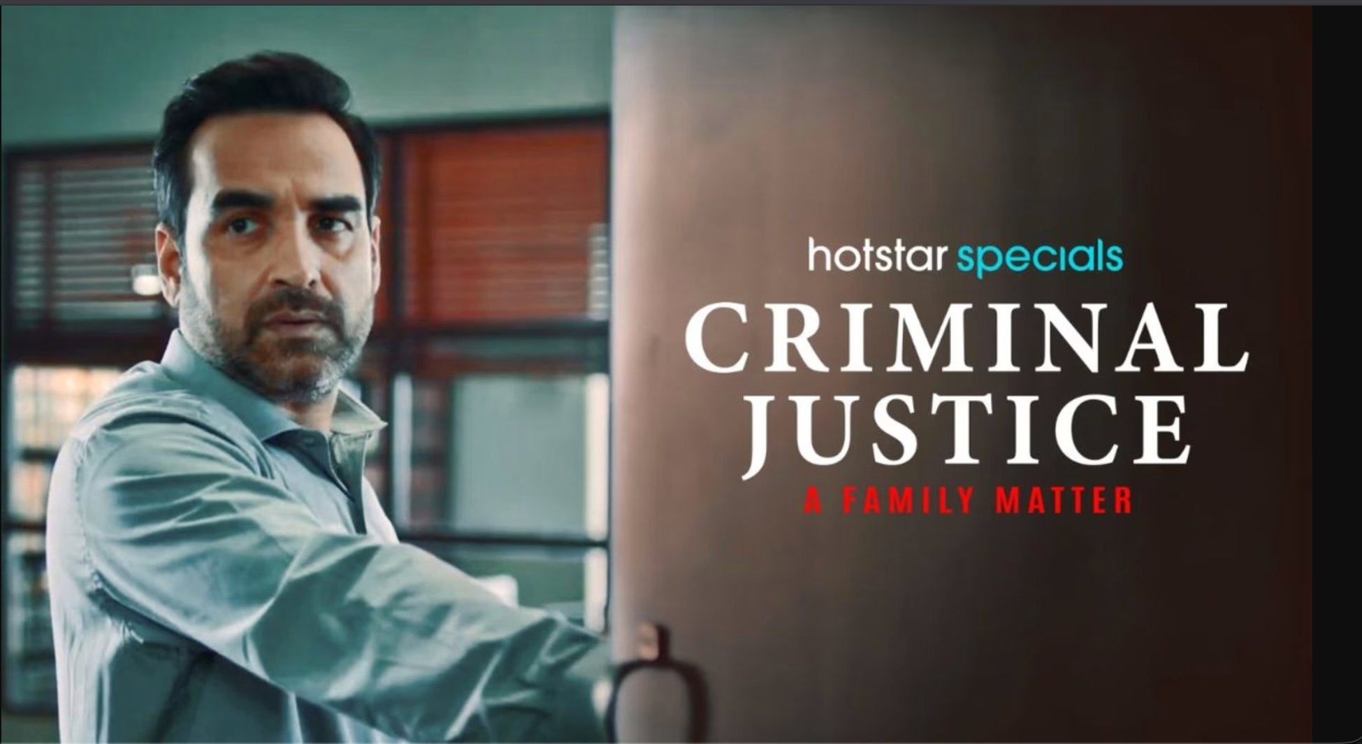 Criminal Justice: A Family Matter